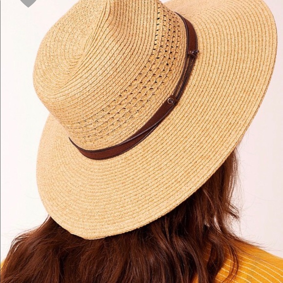 Banded Straw Hat - Picture 4 of 6